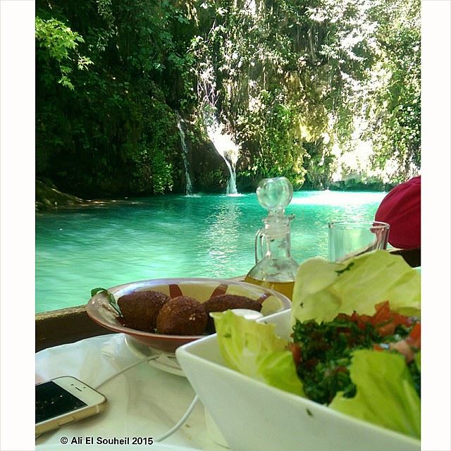  today  launch lebanon  river  water  nature  lebanese  food  colorful ... (Baaqlîne, Mont-Liban, Lebanon)