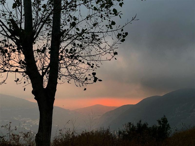 Today’s sunset  Ehden  Sunset  Lebanon  Lebanese ... (Ehden, Lebanon)