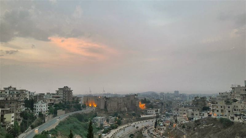 Today's sunset Iftar  Sunset  Ramadan  RamadanKareem  RamadanMubarak ... (Tripoli, Lebanon)