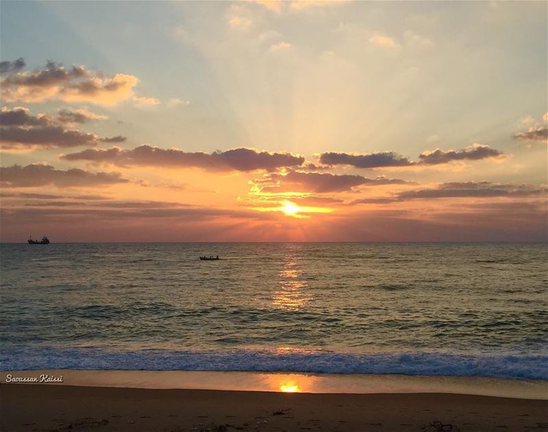  today  sunset  reflection  colors  clouds  sea  lebanon ...