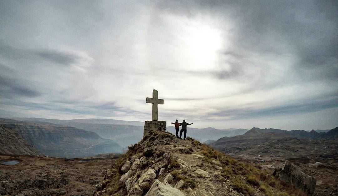 Together We Can Do  Anything Hiking  OnTopOfTheWorld  SaydetAlKaren ... (El Laqloûq, Mont-Liban, Lebanon)