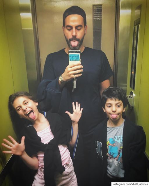 *tonguesout:P•••••• tonguesout  happyuncle  unclek  littlechreims ... (Beirut, Lebanon)