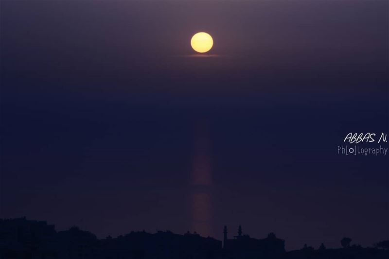 Tonight's sunset  favmoment... lebanon  lebanon_hdr  livelovelebanon ... (Beirut, Lebanon)