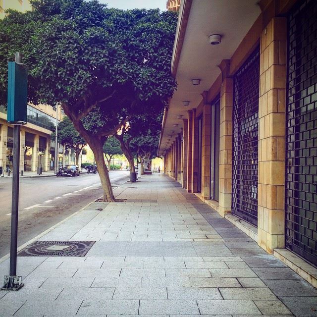  TooEarlyToStartYourDay  Morning  Lebanon  Beirut  Sidewalk   Path ... (Consolidated Consultants Lebanon)