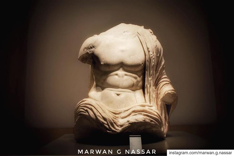 Torso Beirut, 🏛 Roman Era.....📍National Museum of Beirut, Lebanon 🇱 (National Museum of Beirut)