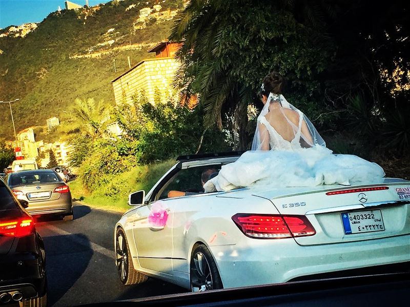 Traffic in Lebanon 👰🏻 livelovelebanon  livelovejounieh ... (Joünié)