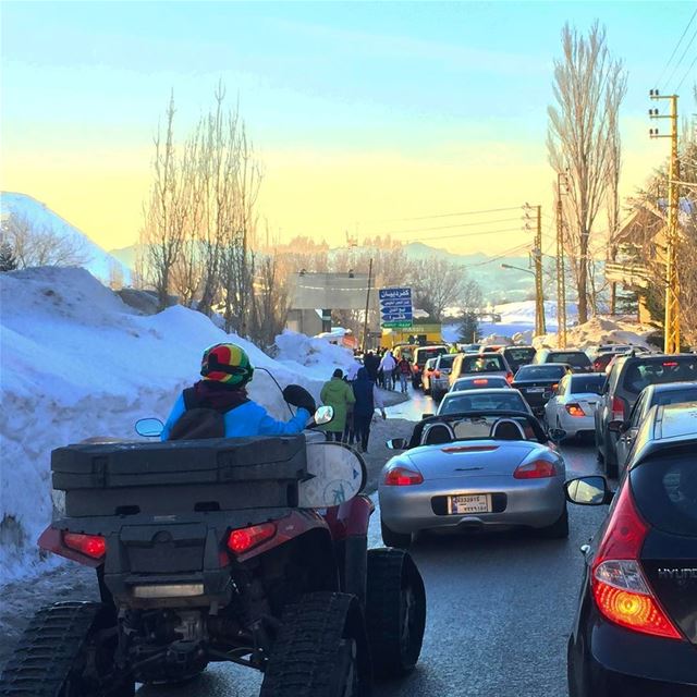 Traffic 😑 polarislebanon  offroading  mylebanon  livelovebeirut ...