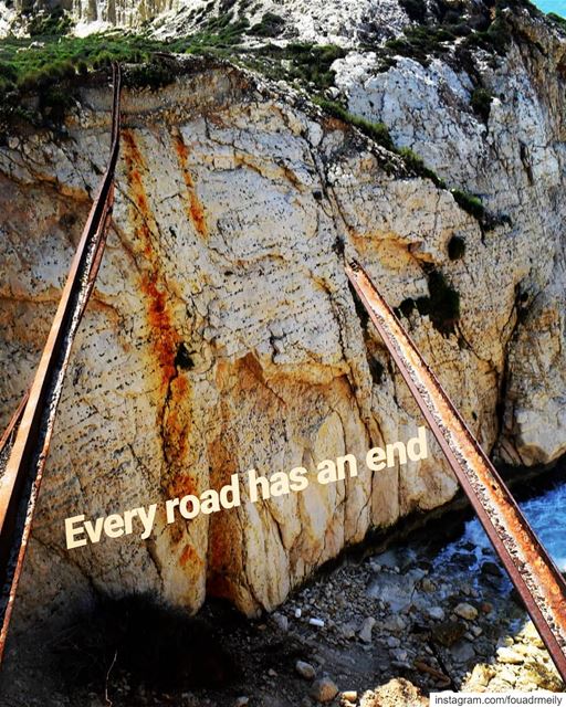  traintracks  endofroad  hikinglb  hike  hikers  insta_lebanon ... (Naqoura)