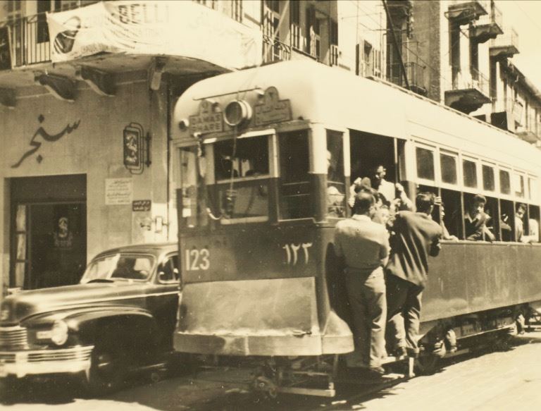 Tramway on Weygand Street  1950s