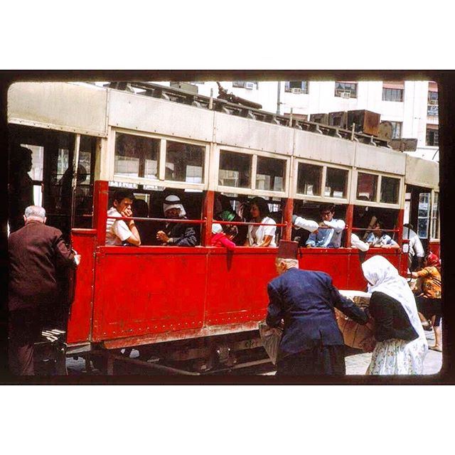 TramwayBeirut Basta In 1964 ,