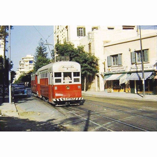 TramwayBeirut  Bliss - Al Manara  1959 .