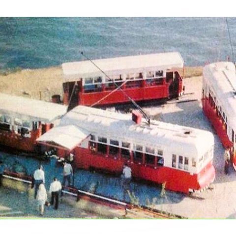 TramwayBeirut Ramlet Al Bayda 1971 .