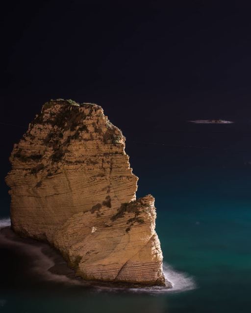 Tranquil. 🌊  rookietographer ...... lebanon castlerock citadel... (Beirut, Lebanon)