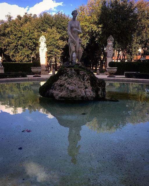  travelphotography  travelgram  leo  love  soul  desert  mydubai  mybeirut... (Villa Borghese - Roma)