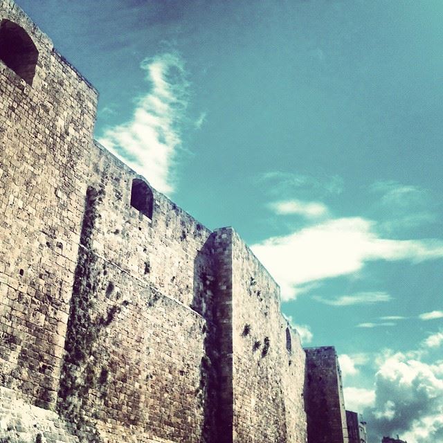 Tripoli's castle....it's a shame that the biggest castle in Lebanon is not...