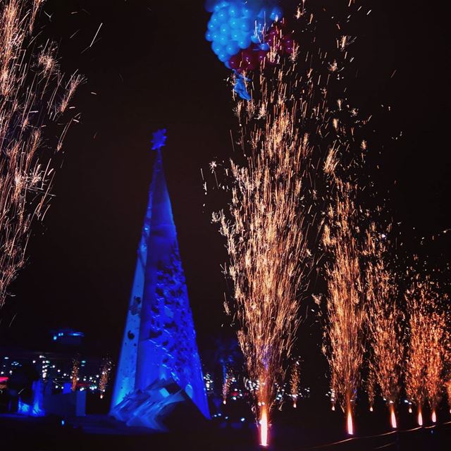 Tripoli's Christmas Market ceremony Tripoli  TripoliLB  ChristmasVibes ... (Rachid Karami International Fair)