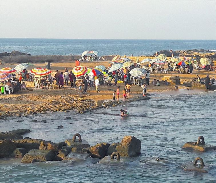 ⛱⛱⛱ 🌊🌊🌊  Tripoli  TripoliLB  Lebanon  Lebanese  Mediterranean  sea ... (Tripoli, Lebanon)