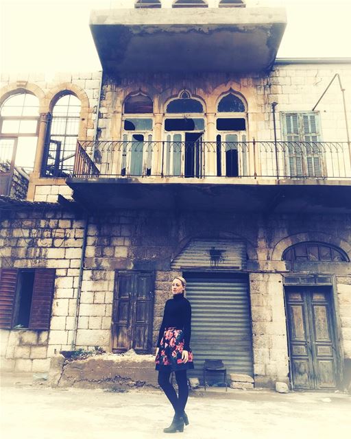True beauty is reflected in the soul 💚 beautifuloldbuildings ...... (Rashayya, Béqaa, Lebanon)