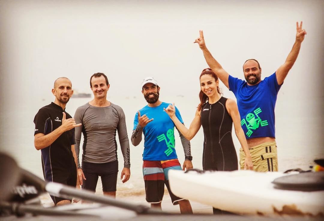 Tune in tomorrow at 10:40am on @mtvlebanon and watch some Surfski action!!...