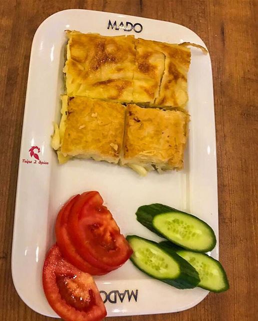Turkish cheese burek 🇹🇷 🧀 .📍 @madolebanon .-------------------------- (Mado Lebanon)
