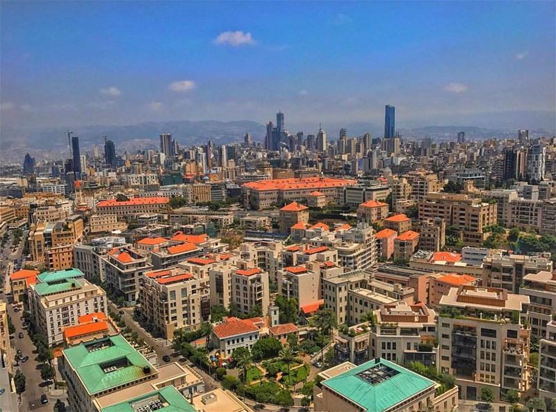 📲Turn ON Post Notifications 🌄Amazing view from  beirut 📸Photo by @sara_e (Downtown Beirut)