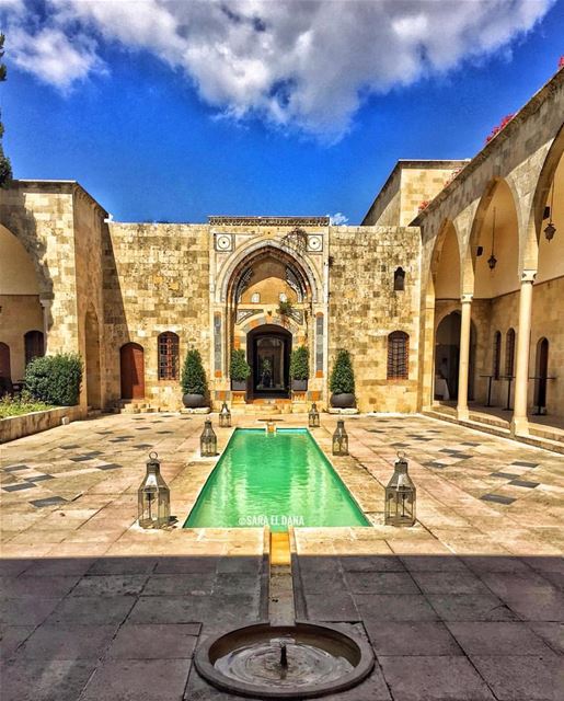 📲Turn ON Post Notifications 🌄Amazing view from  chouf 📸Photo by @sara_el (Beiteddine Palace)
