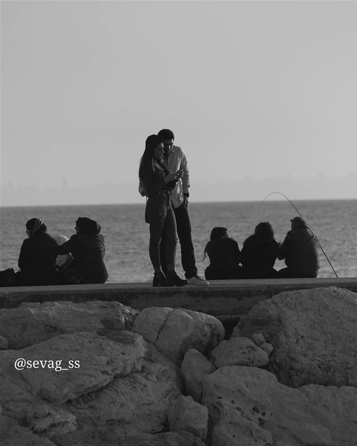 Turn your back on the past and face the future. sunset  beach  beautiful ... (Jbeil-Byblos)