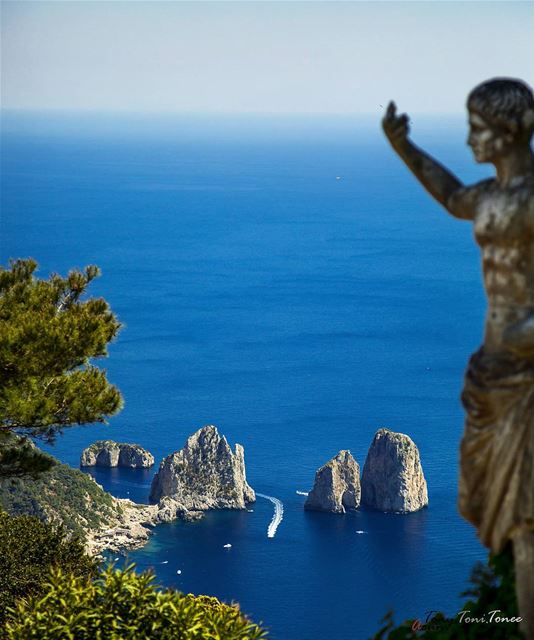 "Twas on the Isle of Capri that I found herBeneath the shade of an old... (Capri, Italy)