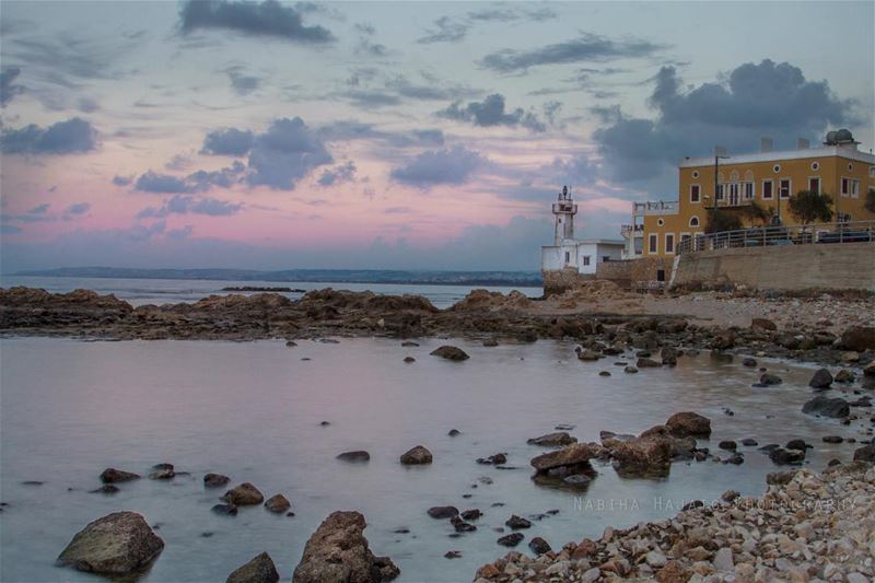 Tyr a.k.a Sour  lighthouse  blue  sports  beirut  cloud  canonlebanon ...
