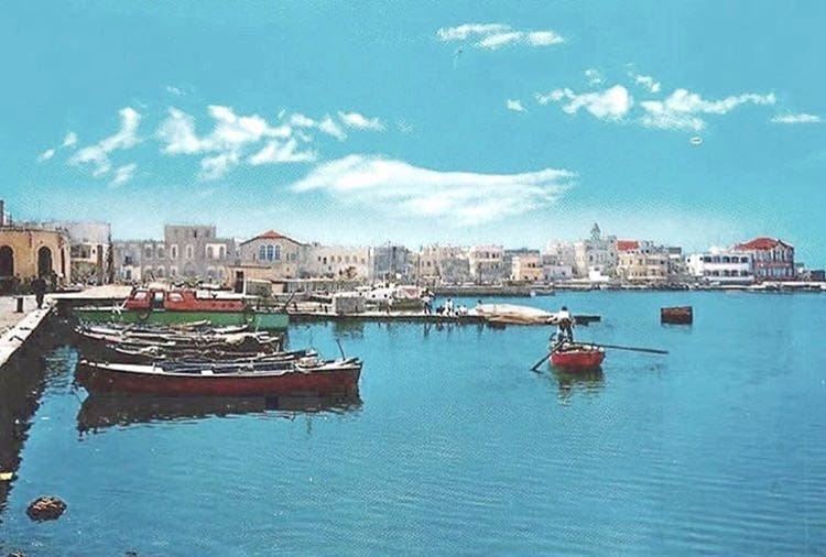 Tyre Harbor ⚓ 1968Credits to my dad: Instagram: @reda_chamouni Facebook: (Tyre District)