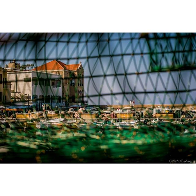  tyre  lebanon  old  house  fishingnet  fishinglife  buildings  city  sea ... (Tyre, Lebanon)