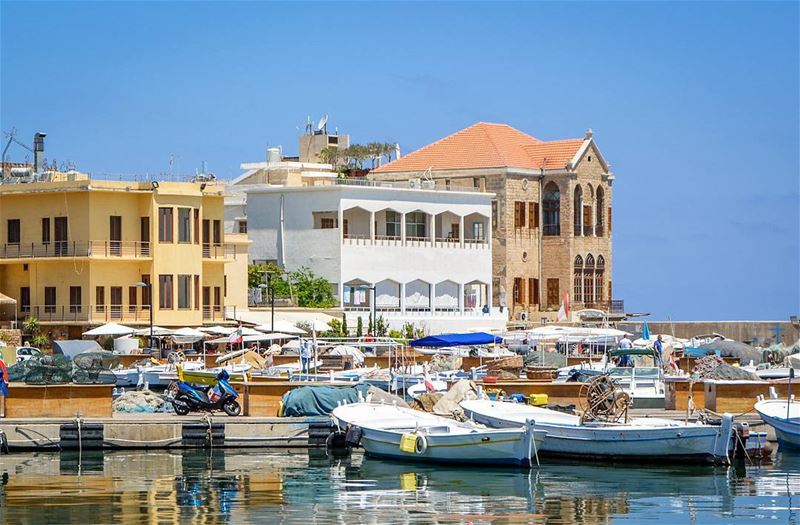 .Tyre - The port | One of the most beautiful traditional cities in... (Tyre, Lebanon)