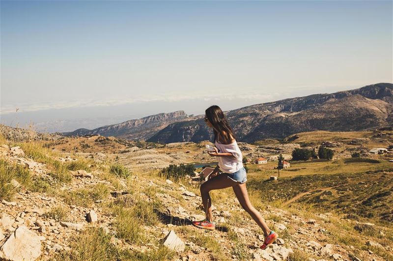 U n s t o p p a b l e  T o d a y 🏃🏽‍♀️- 📸 @haigmelikian ♥️ ... (Akoura, Mont-Liban, Lebanon)