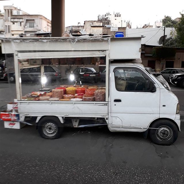  uglybeirut  urban  uglycity  beirut  lebanon  van  car  streetfood  road ... (Burj Hammud)