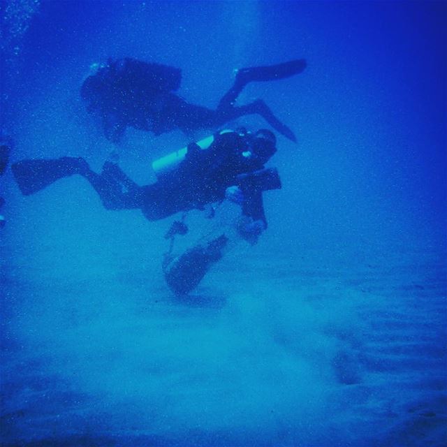 Underwater duet -  ichalhoub in  Batroun north  Lebanon shooting ...