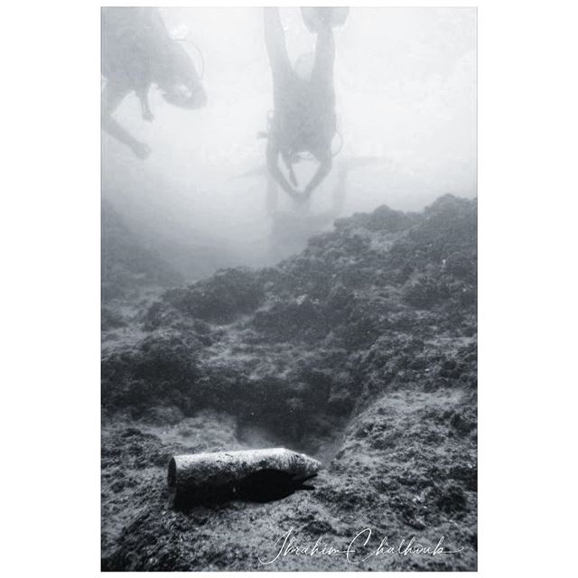 Underwater rocket shell -  ichalhoub in  Batroun north  Lebanon shooting ...