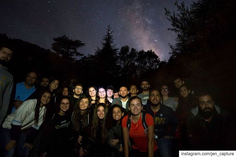 Unforgettable night at Horsh Ehden Nature Reserve.. Astronomy event... (Ehden, Lebanon)