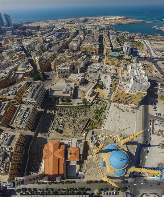 Unity in Diversity by the sea 🇱🇧🏊‍♂️🇱🇧 .By @joe.sokhn ... (Beirut Central District)