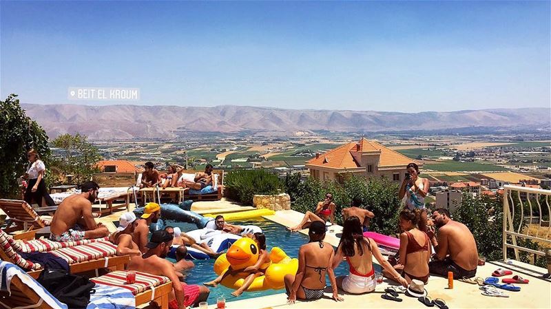 Vacations as intended to be by @cyrilboustany  beitelkroum  livelovebeirut... (Beit El Kroum)