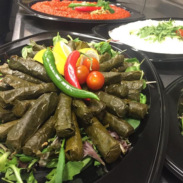 Vegetariska Vinbladsdolmar 😍👌🏻  warakenab  libanesiskmeze ...