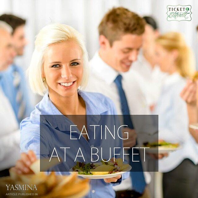 Vera on  etiquette tips for  eating at a  buffet with @gracytta in @yasmina (Beirut, Lebanon)