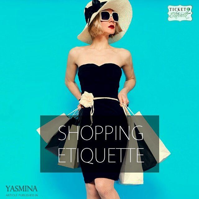 Vera on good  shopping  etiquette with @gracytta in @yasminadotcomخبيرة ال (Beirut, Lebanon)