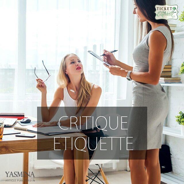 Vera on how to give  criticism with @gracytta in @yasminadotcomخبيرة الإتي (Beirut, Lebanon)