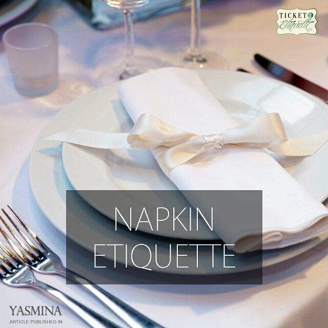Vera on  napkin  etiquette with @gracytta in @yasminadotcomخبيرة الإتيكيت... (Beirut, Lebanon)