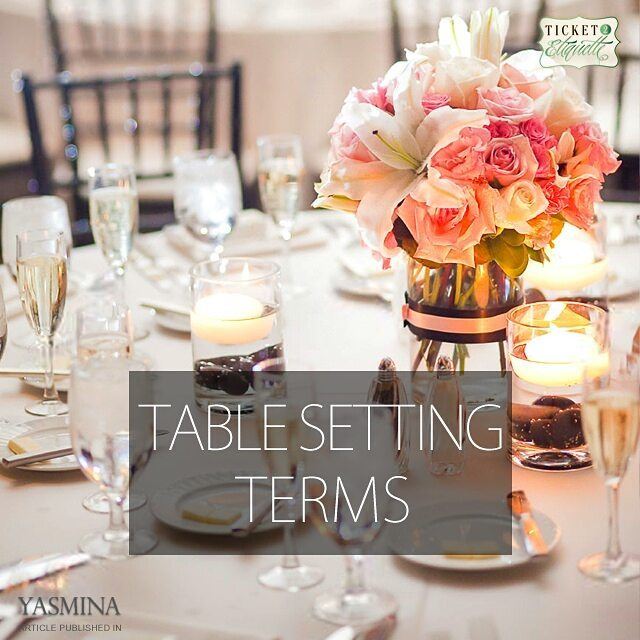 Vera on  table setting  etiquette with @gracytta in @yasminadotcomخبيرة ال (Beirut, Lebanon)