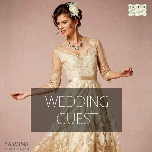 Vera on the proper  weddingguest  etiquette with @gracytta in @yasminadotco (Beirut, Lebanon)