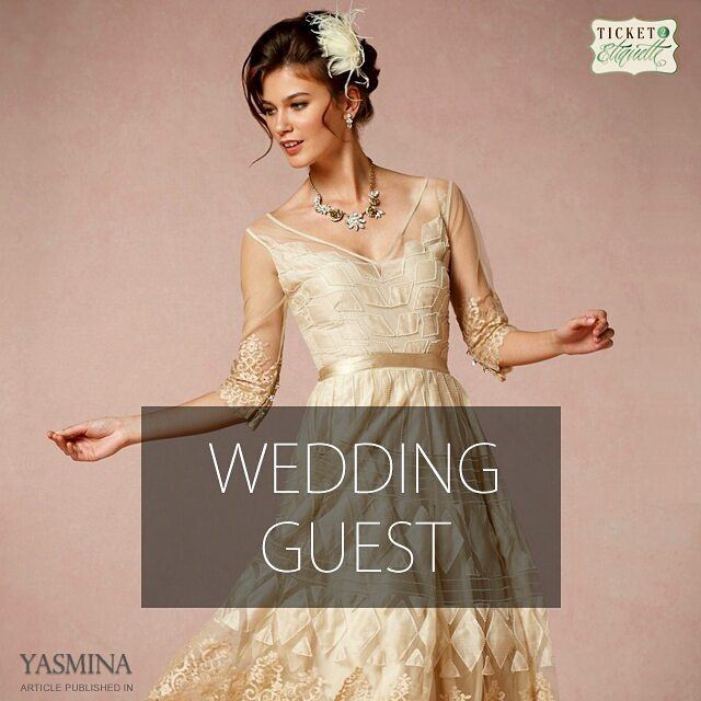 Vera on the proper  weddingguest  etiquette with @gracytta in @yasminadotco (Beirut, Lebanon)