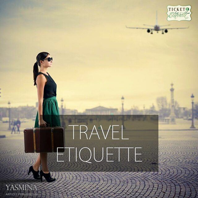 Vera on  travel  etiquette with @gracytta in  yasminadotcomخبيرة الإتيكيت... (Beirut, Lebanon)