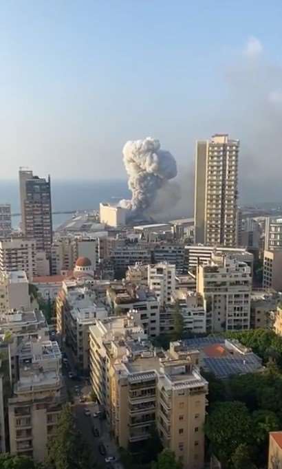 Videos from the Beirut Blast August 4, 2020