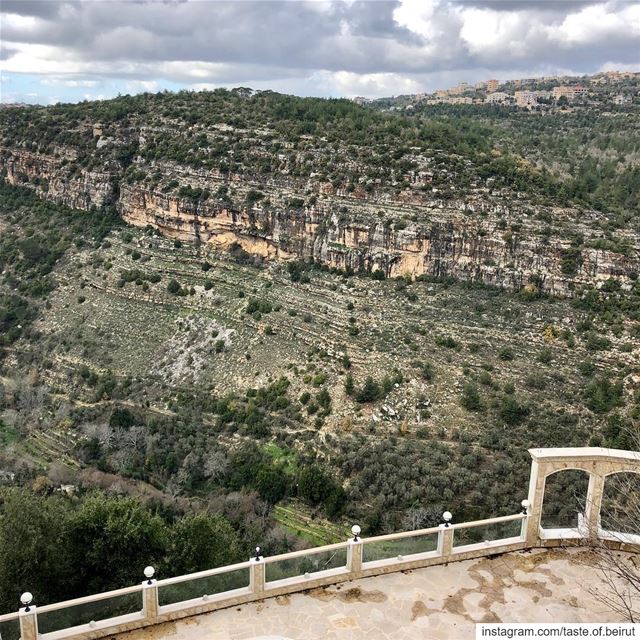 View from a new home construction.  newhomes  views  lebaneseview_ ... (El-Mukhtarah, Mont-Liban, Lebanon)